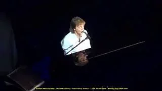 Paul McCartney live Paris 2016 : Here, there and everywhere