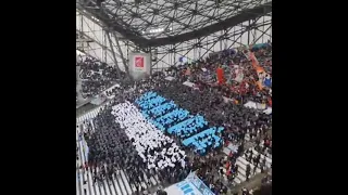 Entrée des joueurs, Stade Vélodrome, OM-Nantes février 2020