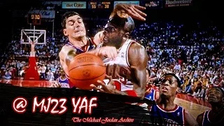 Michael Jordan Highlights 1989 ECF G3 vs Pistons - 46pts, Jordan Rule is Nothing!