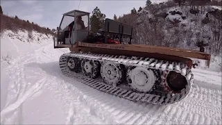 Snow Cat Mountain Rescue Off Road Recovery  2011 Jeep Wrangler