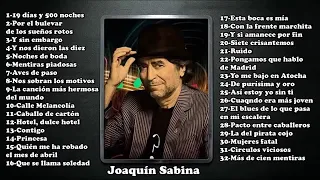 Joaquín Sabina-32 mejores canciones.