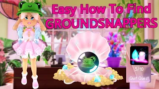 EASY HOW TO Complete OceanOrbs Groundsnapper Quest In Royale High Free Accessory Froggy Hat