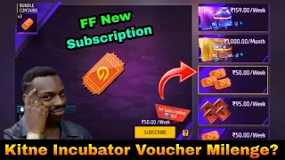 Subscription में कितने दिन तक Reward मिलेगा | FF New Subscription | FreeFire Subscription New Update