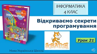 4 клас Відкриваємо секрети програмування 21 урок