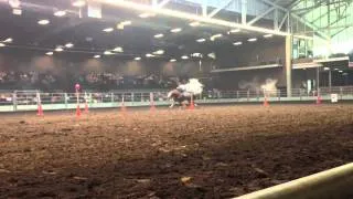 Cowboy Mounted Shooting Competition