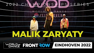 MALIK ZARYATY | FRONTROW | Judge Demo | World of Dance Eindhoven 2022 | #WODEIN22