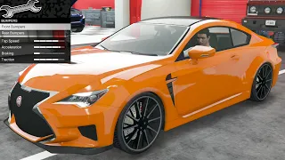 GTA 5 - DLC Vehicle Customization - Emperor Vectre (Lexus RC F)