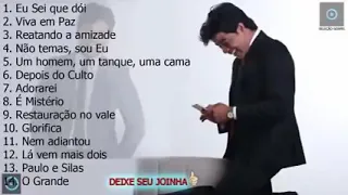 Samuel Mariano antes durante e depois do culto