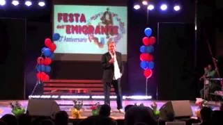 GIANNI CIARDO alla FESTA DELL'EMIGRANTE-5/8/2013 CANOSA DI PUGLIA