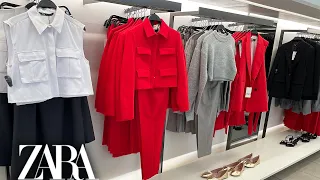 ZARA NEW FALL 2023 COLLECTION ❤️ COLOR OF THE SEASON RED 🌹