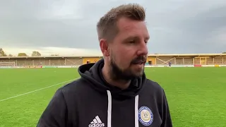 Adam Lakeland Reaction | Boston United vs Curzon Ashton | Vanarama National League North