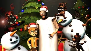 [FNaF/SFM] My Dear Friend Slendrina Granny  SUSIE CHRISTMAS (FNAF 6 /FNAF Sister Location animation)
