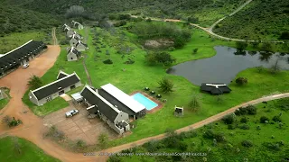 Rooiberg Lodge, Vanwyksdorp, South Africa .... from the air