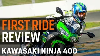 Kawasaki Ninja 400 First Ride Review at RevZilla.com