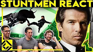 Stuntmen React to Bad & Great Hollywood Stunts 2