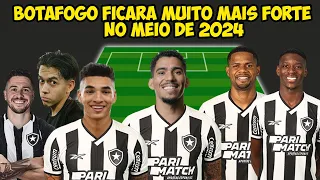 VEJA COMO VAI FICAR O TIME DO BOTAFOGO APOS OS REFORÇOS DO MEIO DO ANO E AS VOLTAS DE EMPRESTIMOS