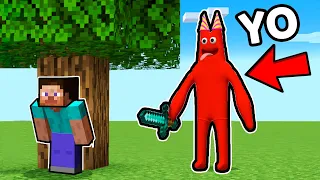 Me Convertí en Monstruos de Garten of Banban en Minecraft 😂 Formas de Trollear a Los Compas 🤣