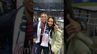 Kylian Mbappe And His Girlfriend Rose Bertram #mbappe #ronaldo #messi #shorts #viral #ytshorts #psg