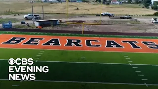 A tiny town's football team gets its field of dreams