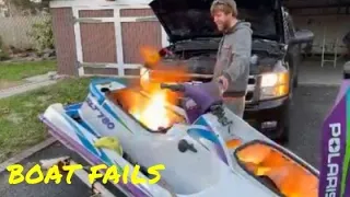 When your jetski blows up in your face! | Boat Fail Fridays