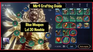 Mir4 Crafting Guide for Newbie ( Tagalog )