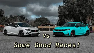 2023 Honda Civic Type R vs 2020 Honda Civic Si (FBO E30 Tune)