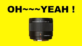 Panasonic Leica 9mm f1.7 DG Summilux!! I bought one! - RED35 REVIEW