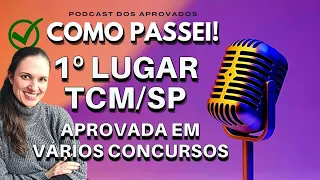 Aprovada em 1º Lugar no Concurso Público do TCM/SP e em Vários Outros | Neila Bolzan