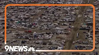 Tens of thousands still stranded by Burning Man flooding in Nevada desert