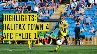 HIGHLIGHTS | Halifax Town 4 - 1 AFC Fylde