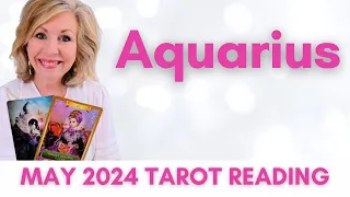 AQUARIUS : Your Future Is Bright & Full Of Joy! Can You FEEL It? | MAY 2024 TAROT READING