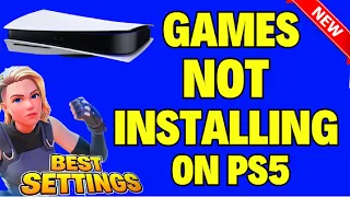 How to Fix Games Not Installing on PS5