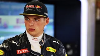 "I'm driving like a grandma" - Max Verstappen team radio (Hungarian GP 2016)