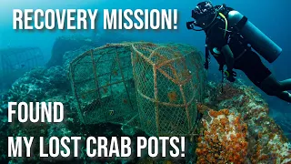 Ghost Fishing Gear Recovered After 8 Months! - Giant Anchor Obstruction!