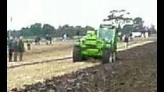 national ploughing merlo with 4 fur reversable