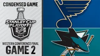 NHL 19 PS4. 2019 STANLEY CUP PLAYOFFS WESTERN CONFERENCE FINAL GAME 2: BLUES VS SHARKS. 05.13.2019!