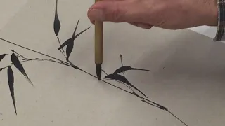 The dance of the brush - Beautiful bamboo