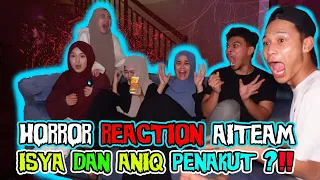 HORROR REACTION BERSAMA ADIK2 !! SEMUA MENJERIT KETAKUT4N !!