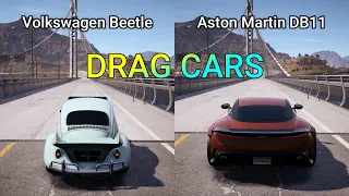 NFS Payback - Volkswagen Beetle vs Aston Martin DB11 - Drag Cars | Drag Race