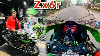 ZX6R LAUNCHING EVENT IN KAWAKASKI PATNA BIHAR ME LAUNCH HUA NINJA ZX6R