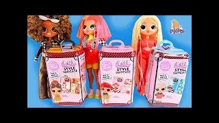 ОДЕВАЛКИ ИЗ ЧЕМОДАНОВ для КУКЛЫ ЛОЛ! Dress Up LOL SURPRISE DOLLS from SUITCASE    Май Тойс Пинк