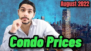 Downtown Toronto Condo Prices So Far In August 2022!