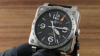 Bell & Ross BR 03-93 GMT (BR0393-GMT-ST/SCA) Functions & Care Luxury Watch Review