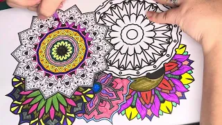 Colour me Happy - Mandala #wellness #mindfulness #art #colouring #happy #colourme #mandala