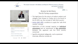 The Asylum Carousel in the Balkans and Beyond: Effective Access to Territory and Asylum Procedures