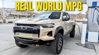 2023 Chevy Colorado ZR2 Fuel Economy Test | Are the EPA ratings wrong?