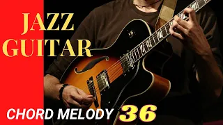 Jazz Guitar Chord Melody 36 - Major Chord Movement Count Basie Style