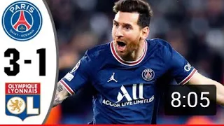 PSG vs Lyon 3-1 Extended Highlights & all goals 2022 (HD Video)