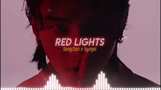 stray kids | bangchan and hyunjin - red lights (edit audio)