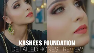 HONEST REVIEW OF KASHEES EVEN TONE FOUNDATION | Application and wear test